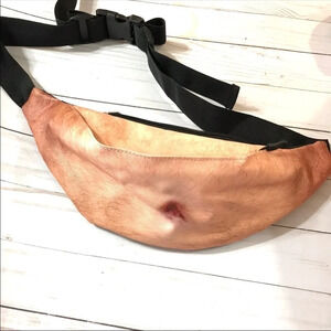 𝅺hairy Belly Beer Gut Dad Bod Fanny Pack